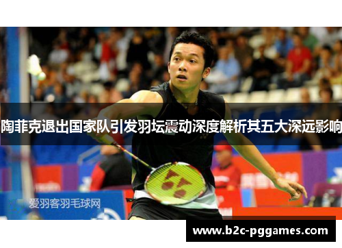 陶菲克退出国家队引发羽坛震动深度解析其五大深远影响